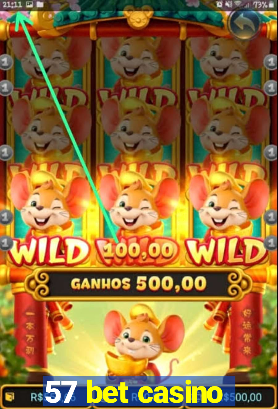 57 bet casino
